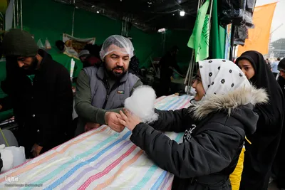 مواکب مسیر منتهی به مسجد جمکران