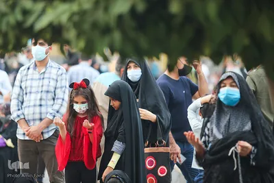 مراسم دعای عرفه در حرم مطهر شاهچراغ (ع)