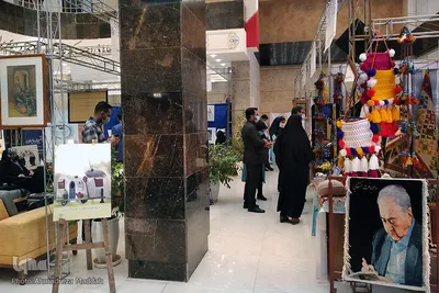 بازدید اعضای شورای اسلامی شهر شیراز از نمایشگاه‎‎