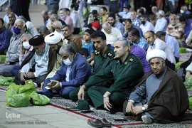 جشن عید بیعت با امام زمان(عج) در حرم شاهچراغ(ع)