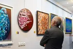 آیین گشایش نمایشگاه نقاشی‌خط «آوای قلم»