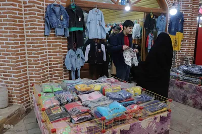 حال و هوای بازار تبریز در شب عید
