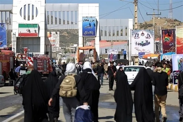 تردد بیش از 94 هزار زائر از مرز باشماق مریوان