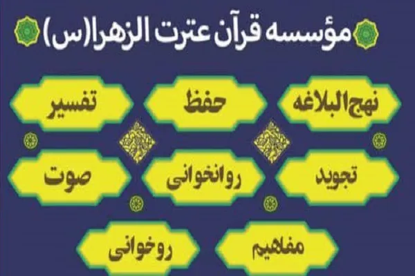 حفظ سوره‌های کوچک همراه با بازی در مؤسسه الزهرا(س)