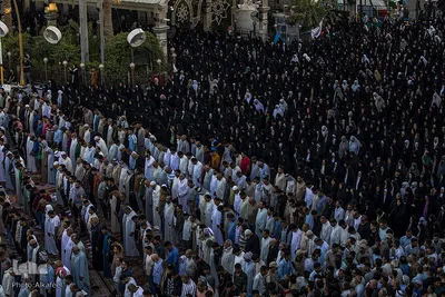 نماز عید سعید قربان در حرم اباالفضل العباس (ع)