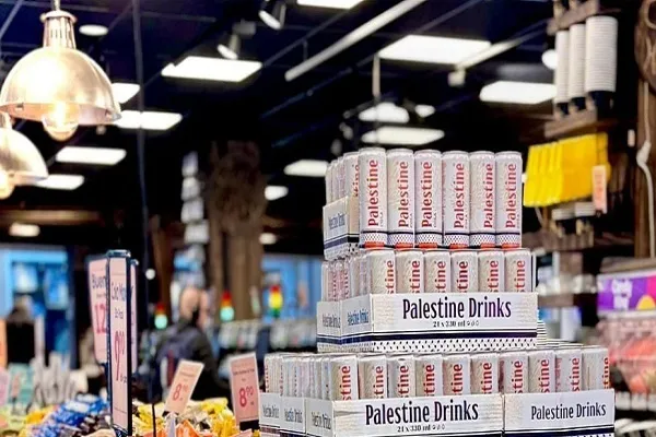 Succès mondial de la marque « Palestine Drinks »
