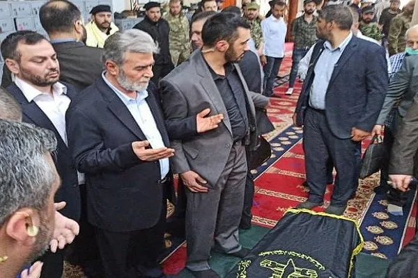 تأکید بر ادامه مسیر جهاد و مقاومت در تشییع پیکر رمضان عبدالله