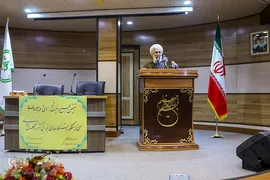 آیت الله کاظم صدیقی،  امام‌جمعه موقت تهران در ششمین همایش بزرگ «مجمع دبیران شوراهای امر به‌ معروف و نهی از منکر»