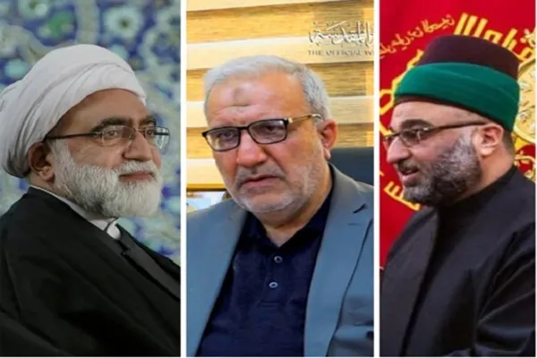 متولي العتبة الرضوية يهنئ الأمينين العامين الجديدين للعتبتين الحسينية والعباسية