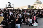 جشن عفاف و حجاب دختران و بانوان اصفهانی «اصفهان به رنگ خدا» در میدان امام خمینی(ره) نصف جهان