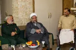 عیادت امام جمعه تبریز از جانبازان سرافراز دفاع مقدس