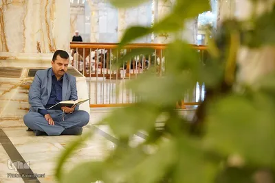 جزءخوانی قرآن در آستان علوی