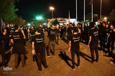مراسم عزاداری شب تاسوعای حسینی در بیرجند