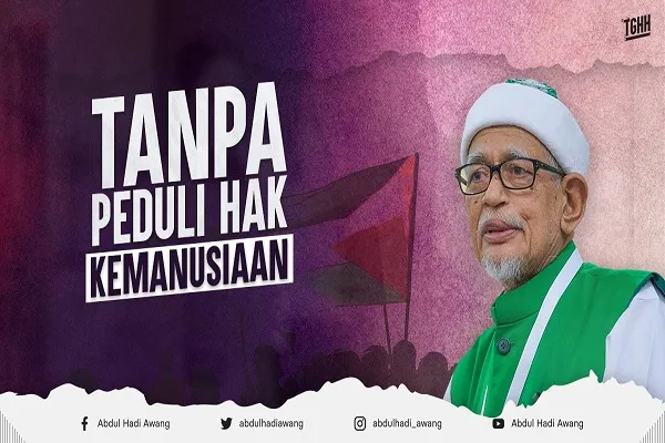 Tanpa peduli hak kemanusiaan