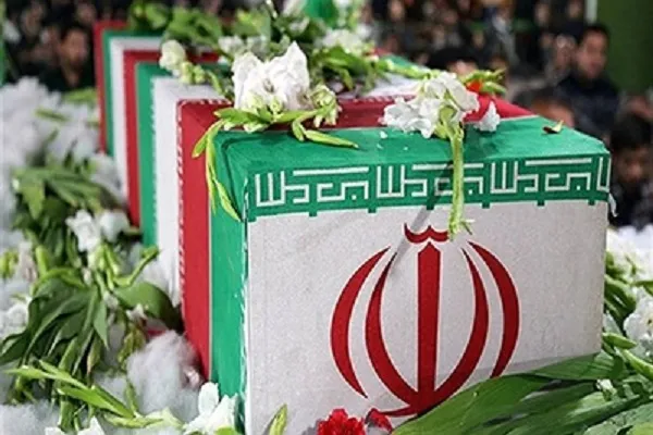 تشییع 5 شهید گمنام در استان مرکزی