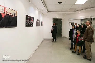 آیین گشایش نمایشگاه عکس «تشییع مادرانه»