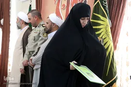  اختتامیه هفدهمین دوره مسابقات سراسری قرآن کریم بانوان شاغل و خانواده‌های کارکنان ستاد آجا