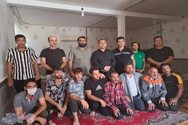 بازید مدیرکل دفتر امور شهری و شوراهای استانداری مازندران از موکب های مرز مهران