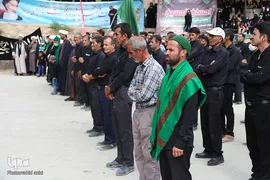 حسینیه ایران؛ تاسوعای حسینی در بقعه مترکه ایوب نبی (ع)‎‎خراسان شمالی