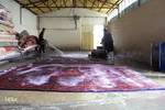 قالیشویی‌ در آستانه عید نوروز/عکاس:پریسا بهزادی