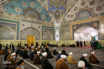 مراسم تغییر نام صحن جامع رضوی به صحن پیامبر اعظم (ص)

