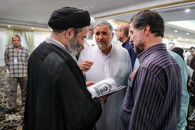 دیدار سربرست حجاج ایرانی با جانبازان