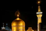 مراسم خطبه خوانی شب شهادت امام رضا(ع) در حرم رضوی‎
