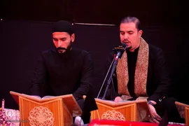 محفل انس با قرآن کریم در شب عاشورا در قرارگاه حسینی