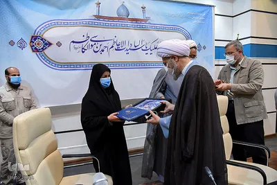 آیین افتتاحیه انجمن «کاتبان وحی» حرم مطهر حضرت شاهچراغ(ع)‎‎