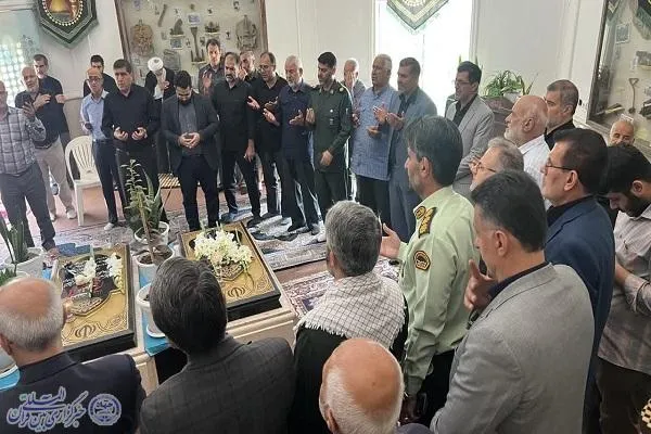 عزاداری مردم بابلسر در سالروز شهادت امام حسن عسکری(ع) و گل افشانی مزار سه شهید گمنام علقمه