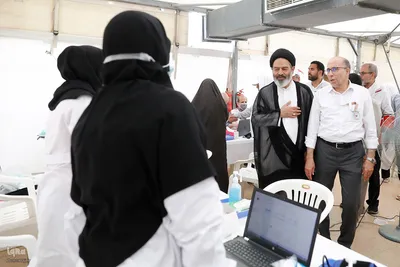 بازدید از مرکز پزشکی حج و زیارت در سرزمین منا