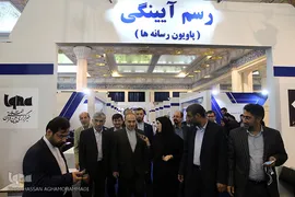 غرفه خبرگزاری ایکنا در یازدهمین روز نمایشگاه بین المللی قرآن کریم