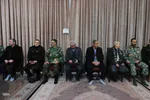 عطرافشانی و غبارروبی مزار شهدای وادی رحمت تبریز
