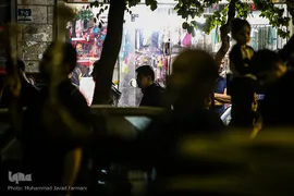 مراسم عزاداری شب عاشورای حسینی در تهران