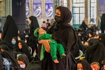 حسینیه ایران؛ سوگواره شیرخوارگان حسینی در مصلی شهرکرد
