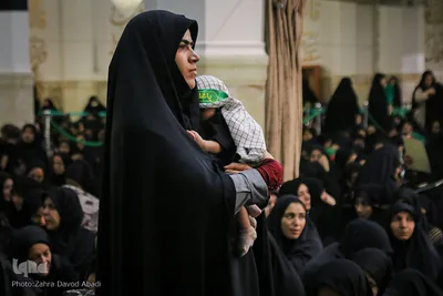 همایش شیرخوارگان حسینی در حرم حضرت معصومه (س)