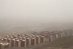 گرد و غبار در شهرهای آذربایجان شرقی‎‎