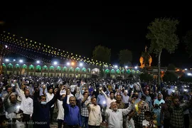 نورافشانی آستان مقدس حضرت احمدی و محمدی(ع) در شیراز‎‎