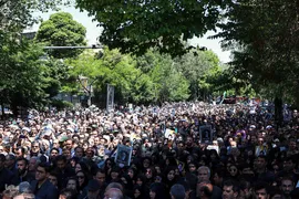 بدرقه تاریخی شهید آیت الله آل هاشم در تبریز‎