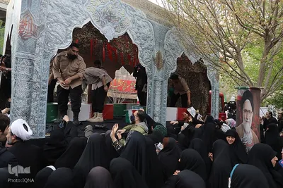 تشییع پیکر شهید سیداسماعیل خطیب در قم