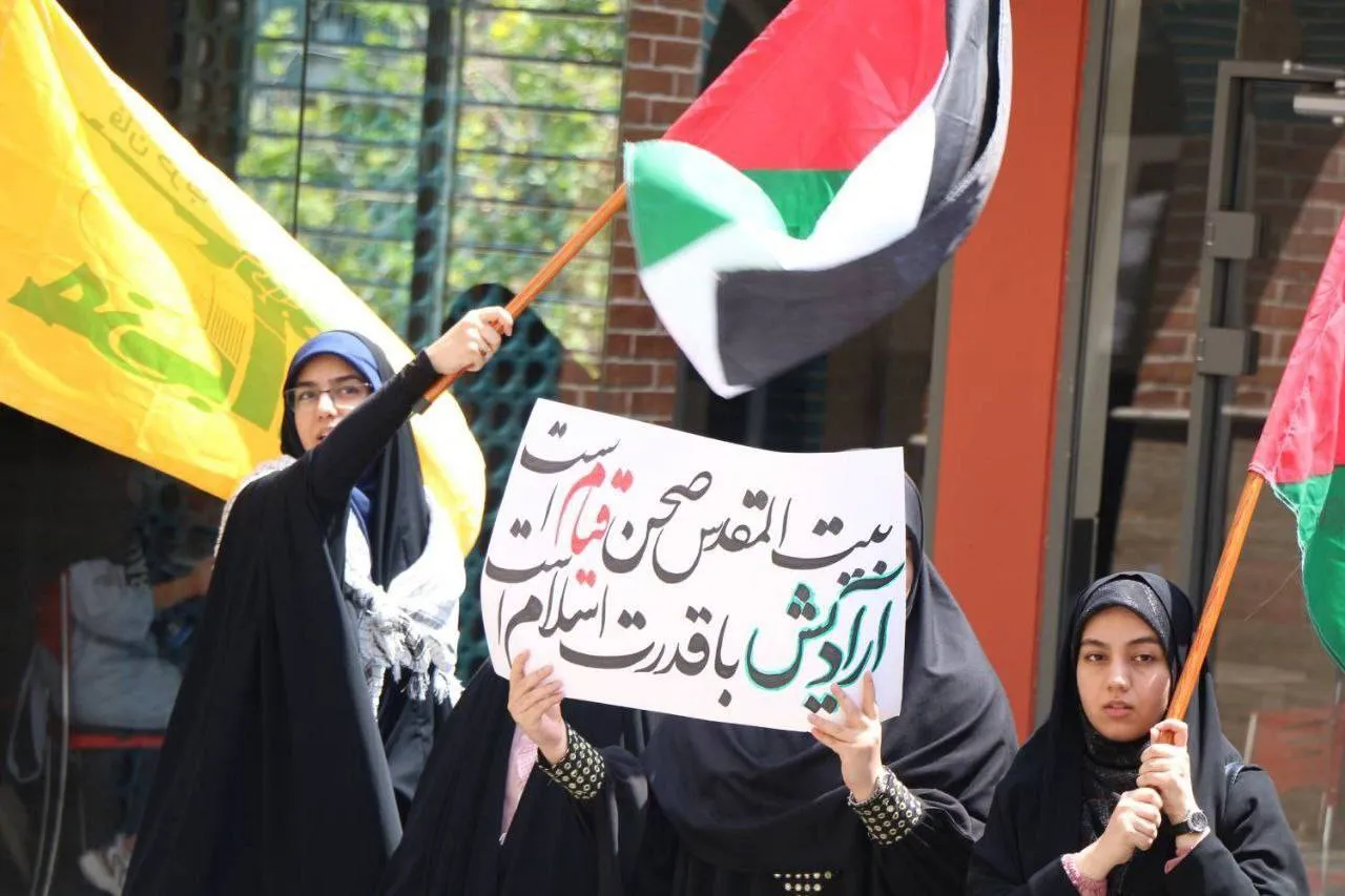 اعلام همبستگی دانشجویان علم و فرهنگ با دانشجویان مدافع فلسطین در غرب 