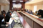 نشست خبری دبیر کمیته استقبال ، تشییع و تدفین شهدای گمانم استان یزد‎‎