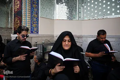 عاشورای حسینی در حرم امام رضا(ع)
