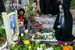 مراسم تحویل سال نو درگلستان شهدای اصفهان