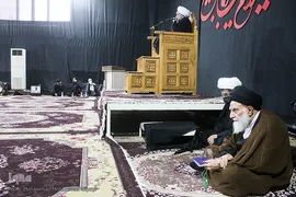 مراسم بزرگداشت مرحوم آیت‌الله محمدسعيد حكيم، از مراجع نجف اشرف در اهواز