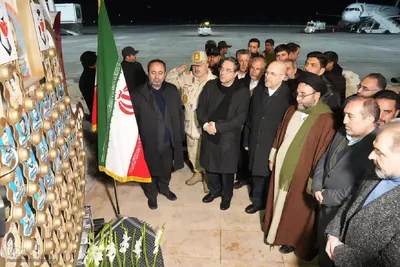 رئیس مجلس وارد ارومیه شد‎