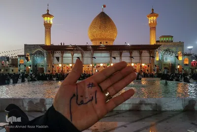 تجمع دانش‌آموزان شیرازی در یادبود شهدای دانش‌آموز حادثه تروریستی