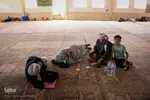اسکان سیل زدگان در یادمان شهدای هویزه 