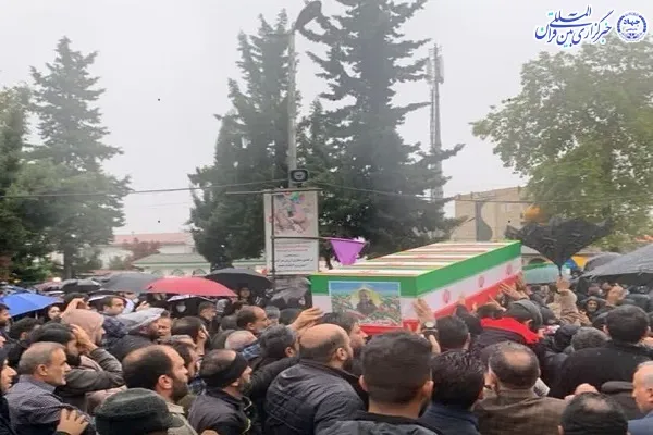 «آیین تشییع پیکر مطهر شهدای تروریستی آمل»