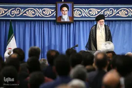دیدار جمعی از استادان، نخبگان و پژوهشگران دانشگاه‌ها با مقام معظم رهبری